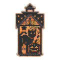 Taboo Kitty Beaded Counted Cross Stitch Ornament Kit Mill Hill 2019 Autumn Harvest MH181921