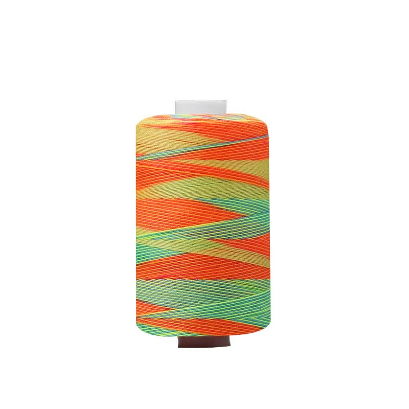 1000 Yard Multicolor Gradient Sewing Thread Colorful Embroidery Thread DIY Craft Spools Garment Accessory - style: #9