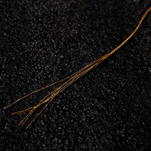 218 Yards/656 Feet Metallic Cord Gold Twine, 2 Spool Gold Thread String - color: Gold