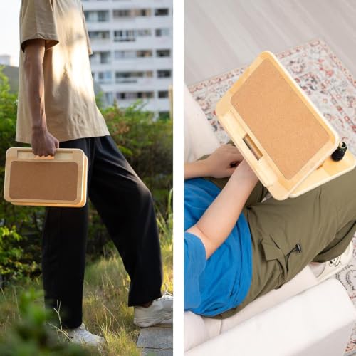 Adjustable Lap Desk For Sewing & Crafting, Folding Table With Storage