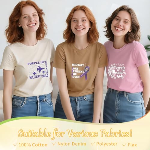 22 Pcs Military Child Iron on Transfers for T-Shirts - color: Military Child