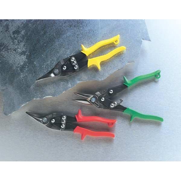 9-3/4" MetalMaster® Compound Action Straight, Left and Right Cut Snips - style: Industrial