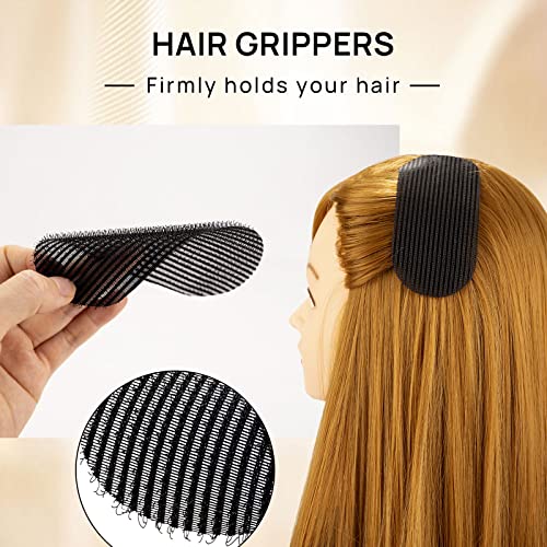 NEWISHTOOL Sew In Extension Kit, Hair Feathers Silicone Micro Beads Pliers - color: Black Set
