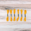 Embroidery Floss Pack – 6 Skeins, 8.7 Yards Each – Yellow Embroidery Floss for Needlework, DIY Bracelets, Crafting, Weaving - color: Yellow