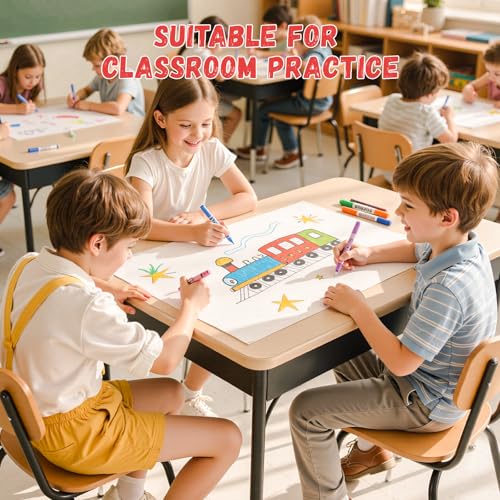Simetufy 12 Pack 16x20 Inch Flat Canvas Panels Large Painting Boards - size: 16"x20"