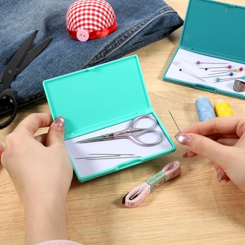 2PCS Sewing Needle Case Magnetic Sewing Needle Storage Magnetic Tin