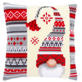 Vervaco Cross Stitch Cushion Kit Christmas Elf 2 16" x 16" - color: Multicolor