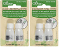 Clover Chaco Liner Refill: White, 1 (Pack of 2) - color: White, size: 1 (Pack of 2)