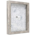 Lawrence Frames Shadow Box Frame, 8x10, Natural Gray - color: Natural Gray, size: 8 x 10 inches