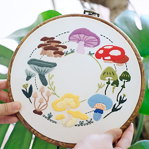 HAND U JOURNEY Basic Embroidery Kit, 28 Stitch Techniques - color: Basic kit-02