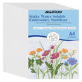 AYSOW 24PCS Water Soluble Stabilizer for Embroidery, 8.5''*11''