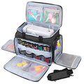LUXJA Sewing Machine Case with Removable Padding Pad, Black - color: Black, style: Sewing Machine Bag