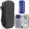 Medineed Custom-Fit Travel Case for 2 Zepbound Pen, TSA Approved - color: Black-Small