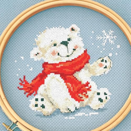 Essentials By Leisure Arts Aida Cloth, 14 Count, Light Blue, 12pc, Bulk, Cross Stitch Fabric, Embroidery Fabric, Cross Stitch Supplies for Crafting, Stitching, and Sewing Projects 15X20 - color: Light Blue