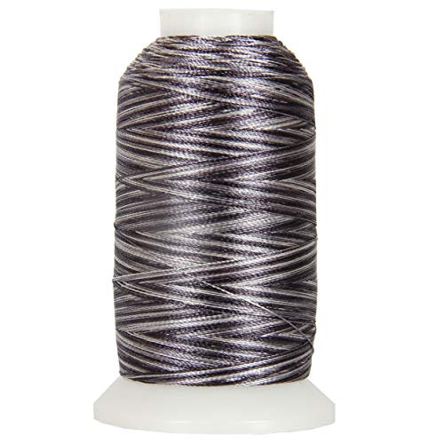 ThreadArt Polyester Machine Embroidery Thread, 1000M 40wt, Stormy - color: Stormy
