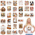 Autumn DTF Transfers Ready to Press, Iron on Decals for T-Shirts - color: Fall882