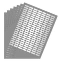 Royal Green Printable Rectangle Labels, 1 x 0.375 Inch - 1078 Pack - color: Silver, size: 1078