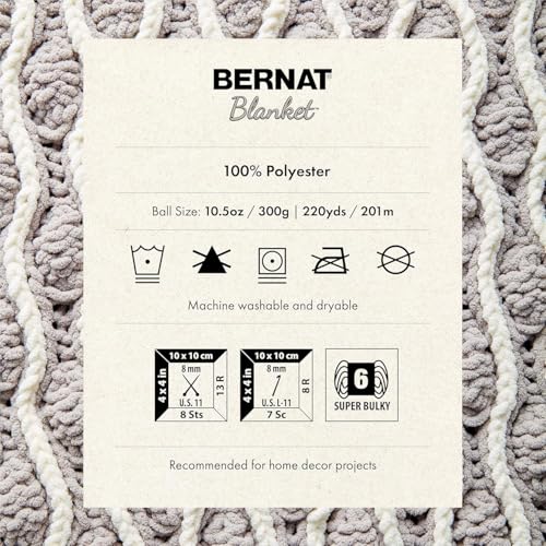 Bernat Blanket Yarn, Ocean Shades - color: Ocean Shades, size: 1 Pack