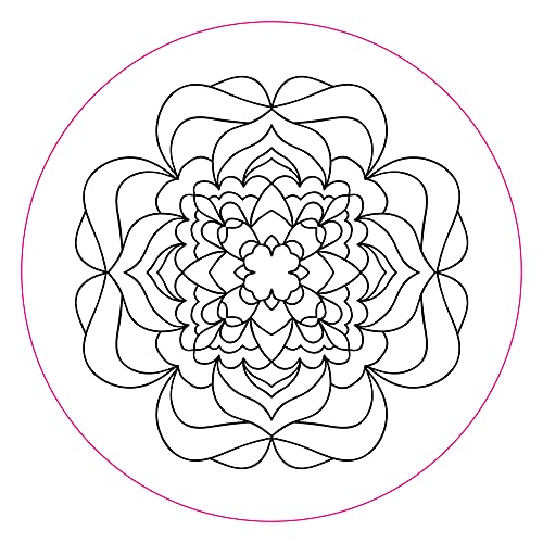 Mandalas Embroidery Transfers (set of 10 hoop designs!)
