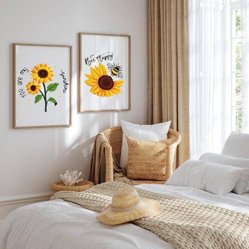 Louise Maelys You are My Sunshine Embroidery Kit for Beginners DIY - color: sunshine