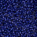 John Bead 25g Cylin Beads Cobalt Blue Matte 11/0 Glass Cylindrical Seed Beads for Jewelry Bracelets Necklaces Earrings Making Embroidery - color: Opaque Cobalt Blue Matte