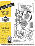 American Indian Designs Aunt Martha's Hot Iron Embroidery Transfer
