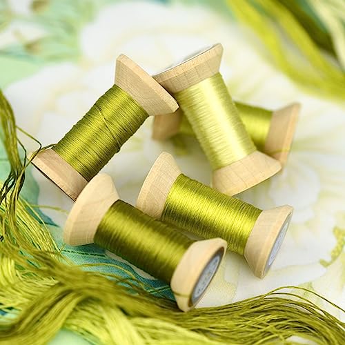 Natural 100% Mulberry Handmade Embroidery Silk Thread Silk Floss (99) - color: 99