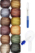 Valdani Embroidery Thread Perle Cotton Size 8 Hand-Dyed PC8-EarthlyT
