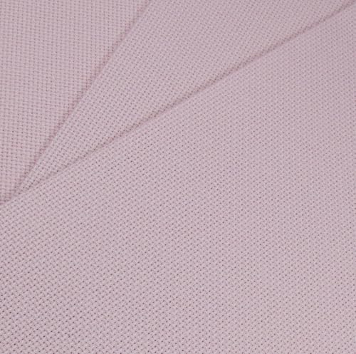KCS 3 pc of 12" x 18"(30cmx45cm) Counted Cotton Aida Cloth Cross Stitch Fabric (Pink,14CT) - color: Pink, size: 14CT