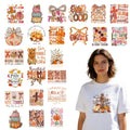 25 Pcs Fall Dtf Transfers Ready to Press Iron on Transfers - color: Autumn Bible Verse