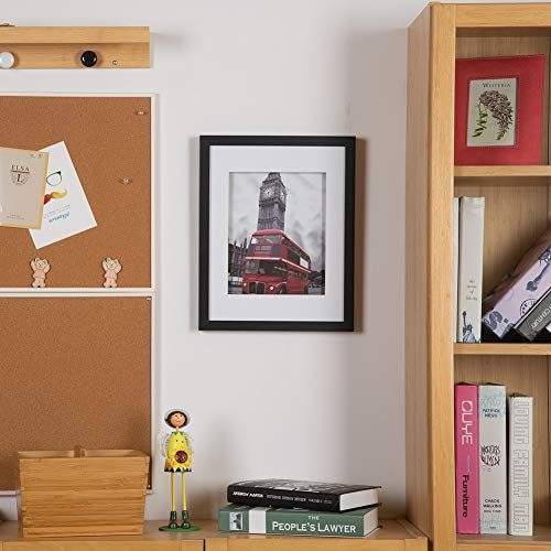 Muzilife 5x7 Shadow Box 3D Picture Frame, Wood & Real Glass, 2 Pack, Black - color: 2pcs 5x7-black