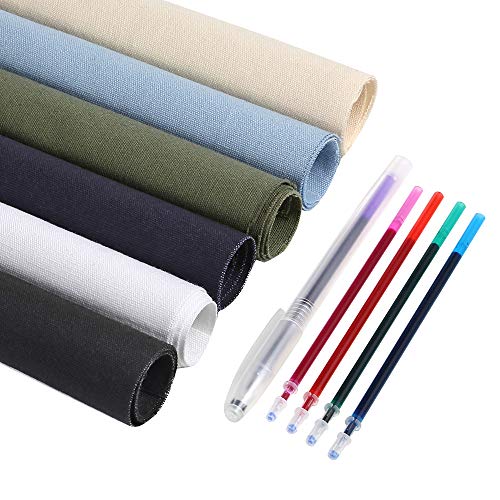 Caydo 6 Pieces 14 Count Aida Cloth Cross Stitch Fabric,12 x 12 Inch