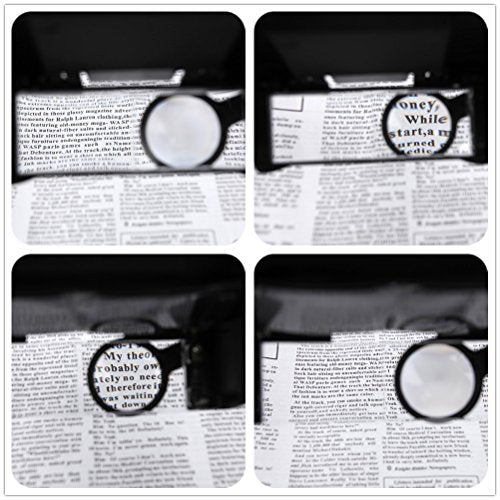 Headband Magnifier with Light，Glasses for Close Work,10X - color: 1.5x-3.5x - Led Light