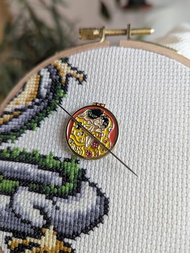 The Kiss Magnetic Needle minder for Cross Stitch and Embroidery