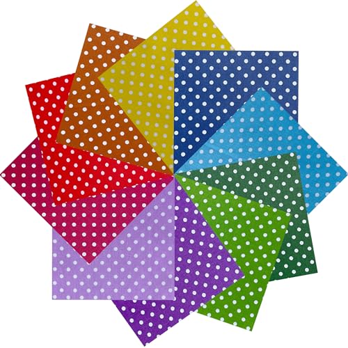 Fat Quarters Fabric Bundles Cotton Quilting Fabric, Dot - color: Dot