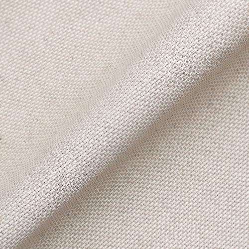 Aida Cloth 14 Count Cross Stitch Fabric,20×60inch (14CT,Oatmeal) - color: Oatmeal, size: 14CT