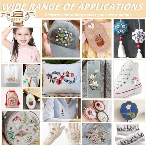 Water Soluble Embroidery Patterns, Stick and Stitch Paper for Sewing