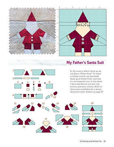Sewing Scrap Blocks with Character (Landauer) 60 Fresh, Modern Patchwork Patterns for Quilters - Step-by-Step Instructions for Baby Dragons, Raccoons, Elephants, Lions, Bunnies, Foxes, and More