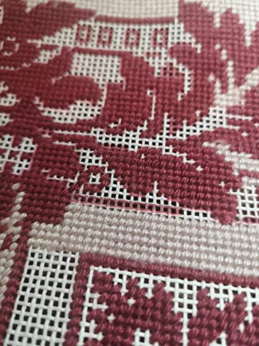 Needlepoint Blank Canvas MonoDeluxe 12/13/14/18-Mesh Sheets Size 9,5" X 9,5" Set of 4 (13 Mesh)