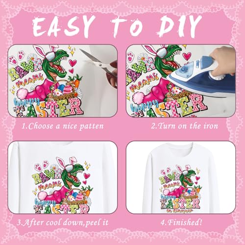 30 Pcs Easter DTF Transfers Ready to Press - style: Easter