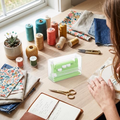 Automatic Needle Threader - Sewing Desk Tool with Case, Easy DIY Hand Tool