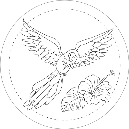 Birds Embroidery Pattern Transfers (set of 10 hoop designs!)