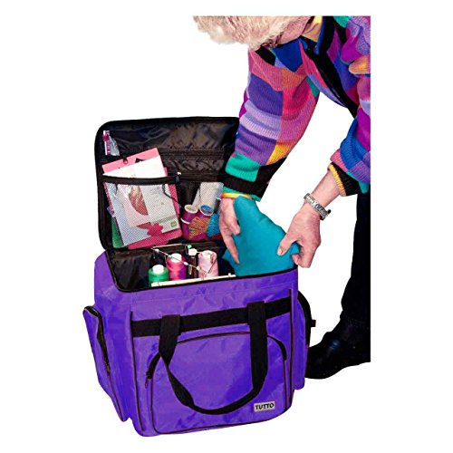 Tutto Fabric/Accessory Bag (Purple) - color: Purple, size: One Size