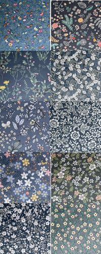 8"x 8" Precut Cotton Quilting Fabric Squares for Sewing-Grey - color: Grey, size: 50P8"x8"