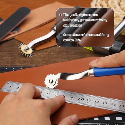Nitlak 4PCS Tracing Wheel, Stitch Marking Spacer, Tracing Wheel Sewing Tool - color: Multicolor-2