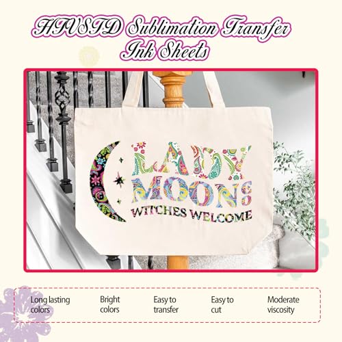 HTVSTD Colorful Paisley Sublimation Transfer Ink Paper 12pcs 12 * 10in - color: paisley12