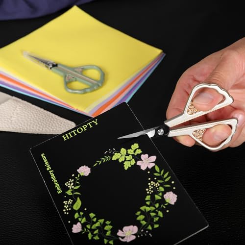 Small Craft Scissors, Little Sewing Shears - color: Champagne