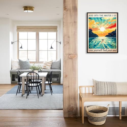 EIBEILI Diamond Art Kits for Adults Sunrise Sunset Landscape Diamond12X16in - color: DP03805