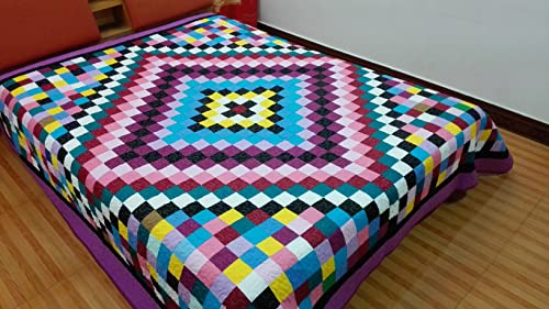 200PCS 4 x 4 inches Cotton Fabric Bundle-Solid - color: Solid, size: 4” x 4”