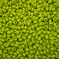 Czech 6/0 Glass Seed Beads 20 Grams 280 Pcs (Oil Green) - color: Oil Green